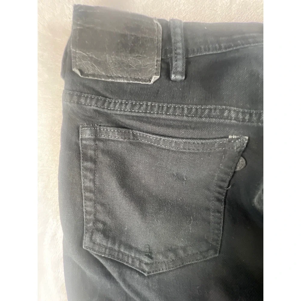 Acne Studios River Stay Black Tapered Jeans 32x34 Blå Konst‎ Made in Italy